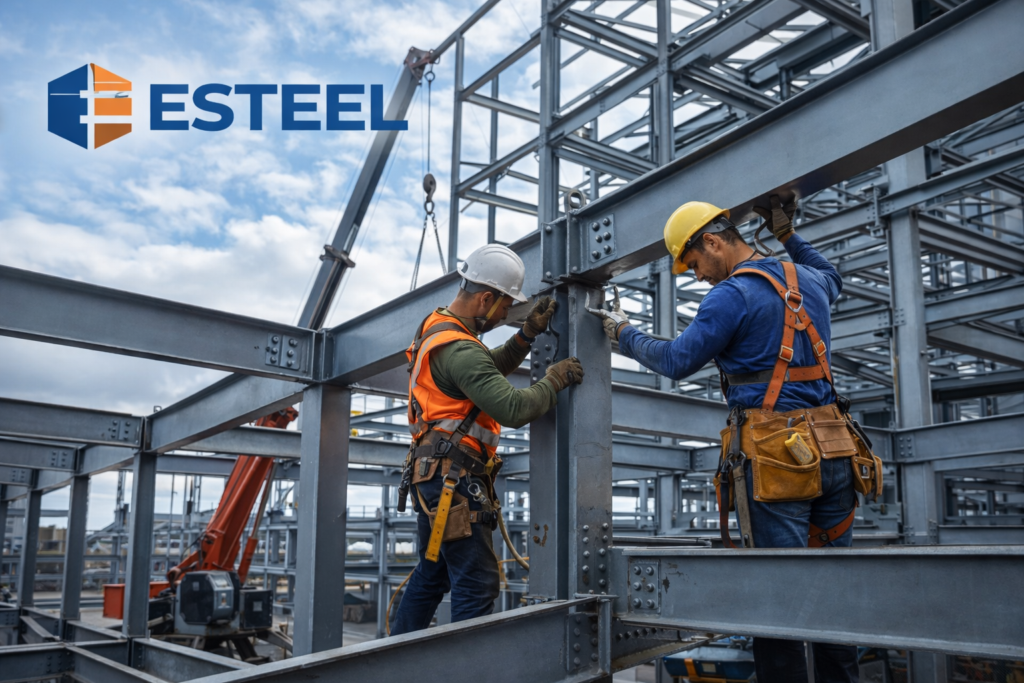 βαριά βιομηχανία μεταλλικές κατασκευές χάλυβα