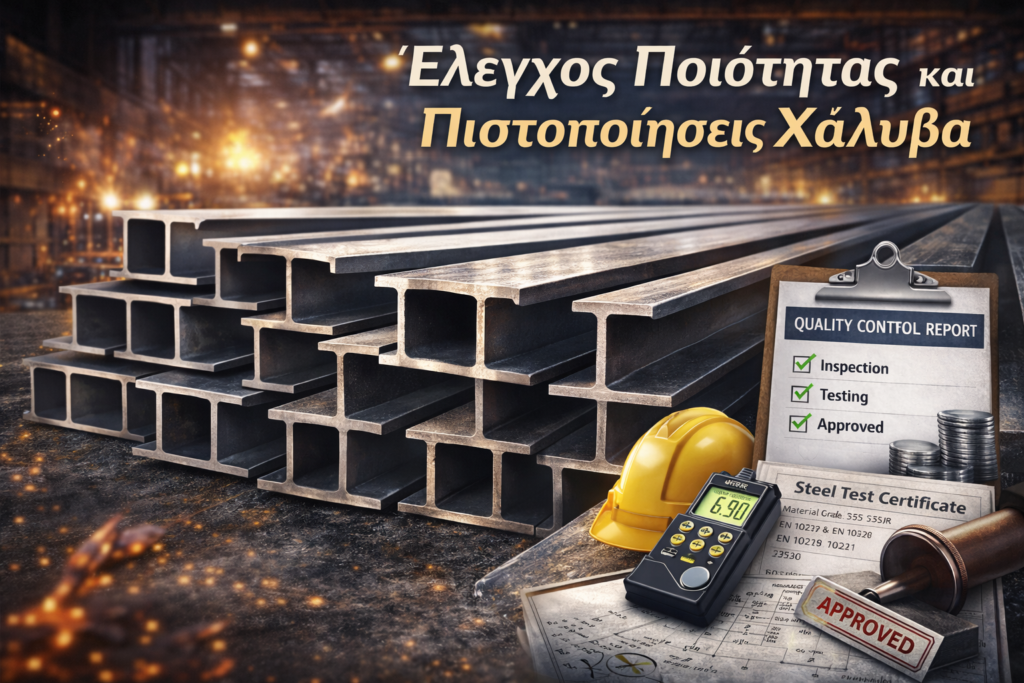 ποιότητα υλικών ESTEEL